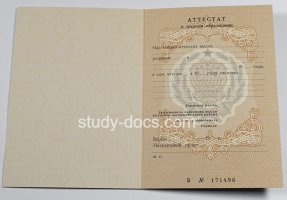 Аттестат за 11 класс до 1994 в Энгельсе